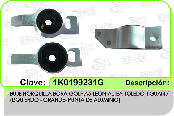 BUJE HORQUILLA VW JETTA A6 BORA GRANDE C/BASE IZQ