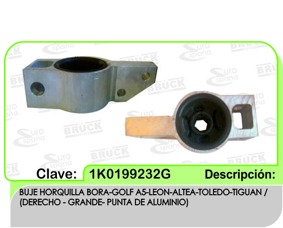 BUJE HORQUILLA VW JETTA A6 BORA GRANDE C/BASE DER