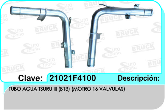 TUBO AGUA NS TSURU III 16V