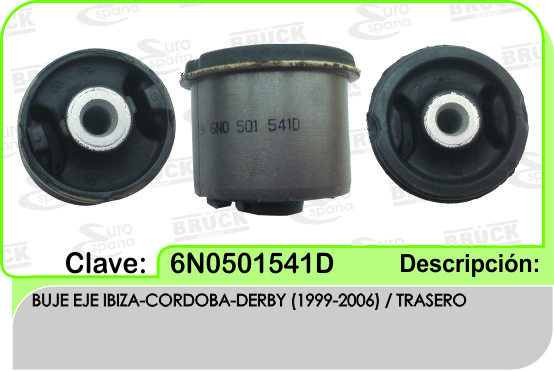 BUJE EJE TRASERO VW DERBY 99-06