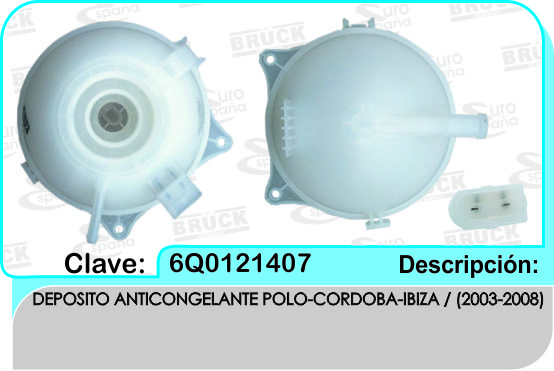 DEPOSITO ANTICONGELANTE VW POLO CORDOBA IBIZA VENTO