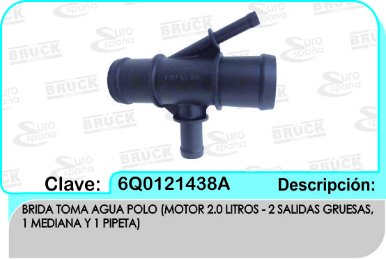 TOMA AGUA VW POLO 2.0