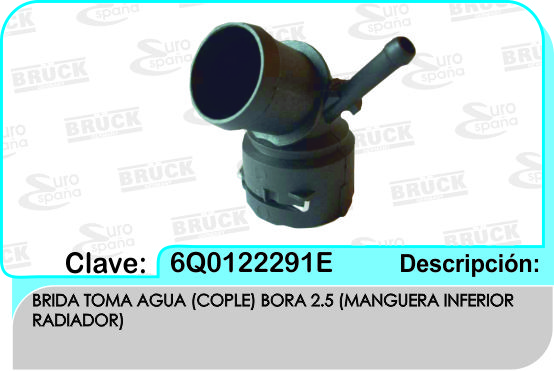 TOMA AGUA VW BORA 2.5