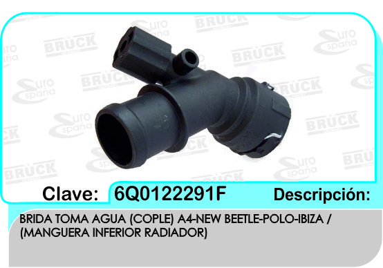 TOMA AGUA VW A4 NEW BEETLE