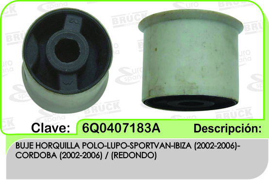 BUJE HORQUILLA VW POLO LUPO 05-09 SEAT IBIZA 03-08 INF IZQ D