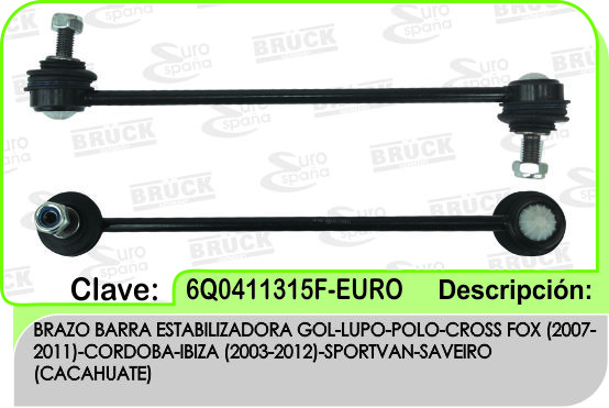 TORNILLO ESTABILIZADOR DELANTERO VW VENTO 2126004-SYD