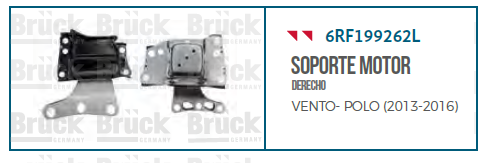 SOPORTE MOTOR VW VENTO POLO 1.6 DER 13-16 7943-DAI