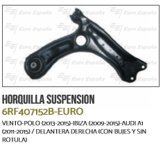 HORQUILLA VW VENTO POLO IBIZA DER