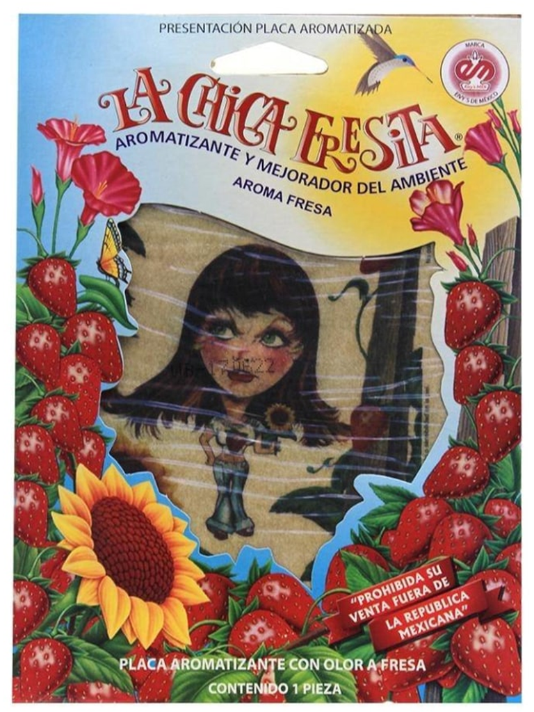 AROMA CARTON CHICA FRESA