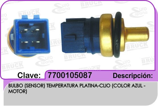 BULBO TEMPERATURA NS PLATINA CLIO KANGO