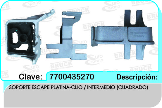 SOPORTE ESCAPE NS PLATINA