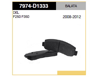 BALATA DELANTERO FD F250 F350 SUPER DUTY 08- FP
