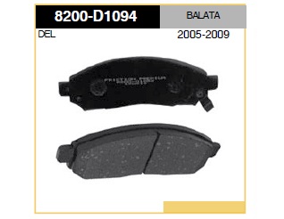 BALATA DELANTERO NS FRONTIER PATHFINDER XTERRA