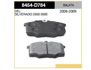 BALATA DELANTERO CV SILVERADO 3500 SIERRA YUKON EXPRES