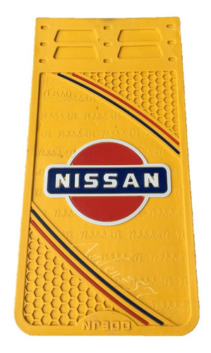 LODERA NISSAN C/CONTRAPESO ANCHO AMARILLA
