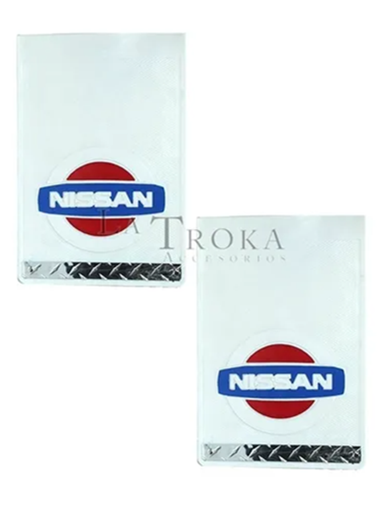 LODERA NISSAN C/CONTRAPESO ANCHO BLANCA