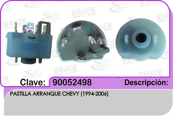 PASTILLA ARRANQUE CV CHEVY 94-06