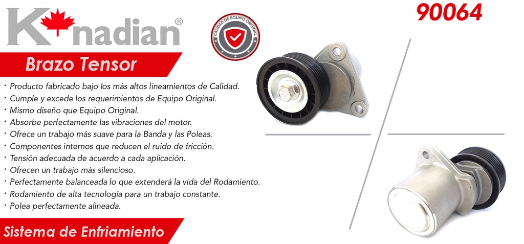 POLEA TENSORA ALTERNADOR FD ESCAPE    4KAR-2021