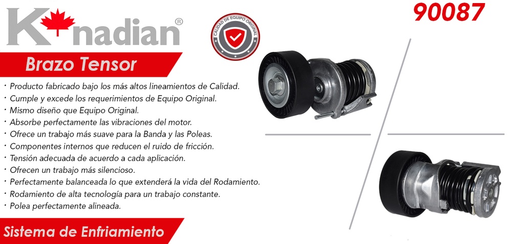 POLEA TENSORA ALTERNADOR VW GOL VENTO POLO