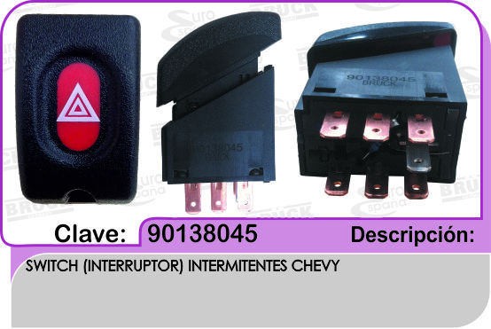 SWITCH INTERMITENTES CV CHEVY C1 94-03