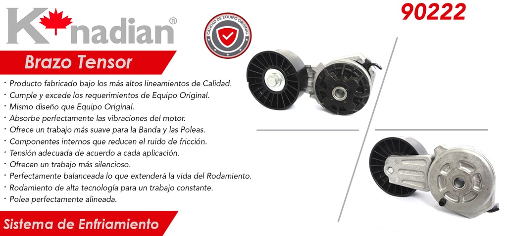 POLEA TENSORA ALTERNADOR FD F-150 6C 4.9   4KAR-222