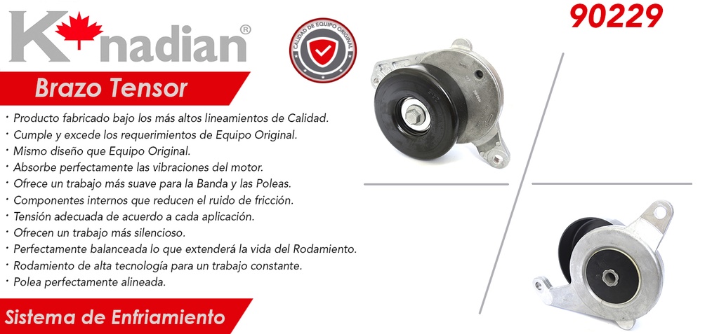 POLEA TENSORA ALTERNADOR CV CAVALIER 2.2