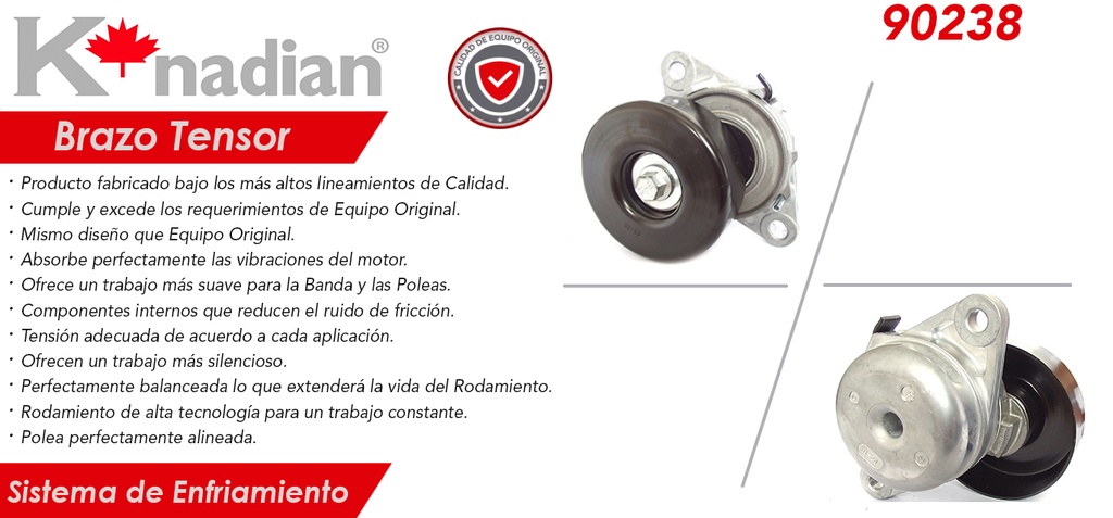 POLEA TENSORA ALTERNADOR FD RANGER 4.0