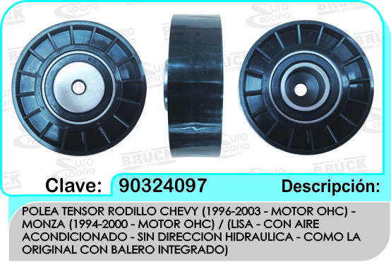 POLEA TENSORA ALTERNADOR CV CHEVY
