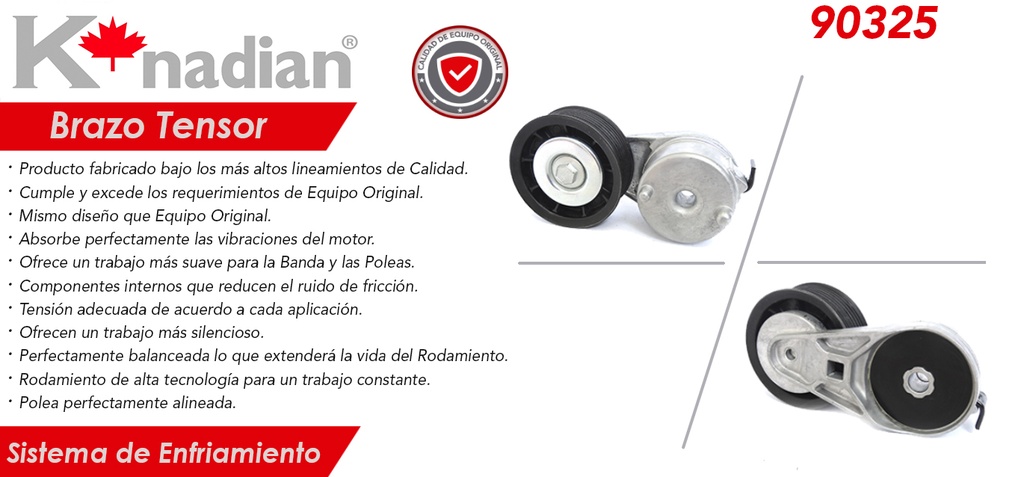 POLEA TENSORA ALTERNADOR DG RAM 3500