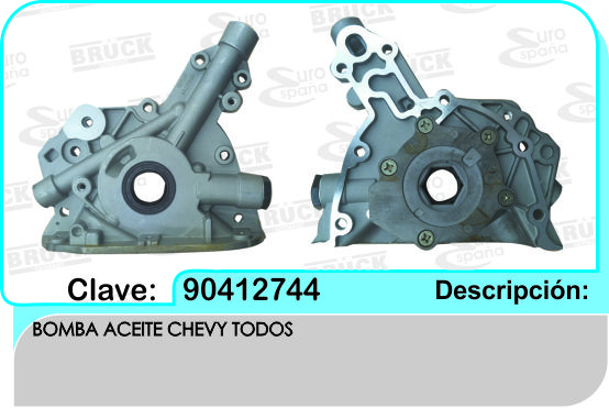 BOMBA ACEITE CV CHEVY