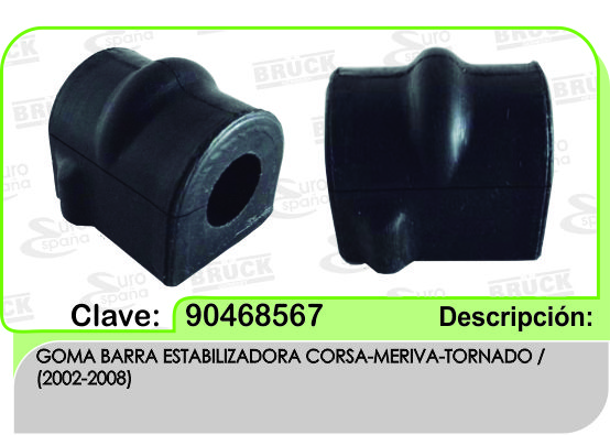 GOMA BARRA ESTABILIZADORA CV CORSA