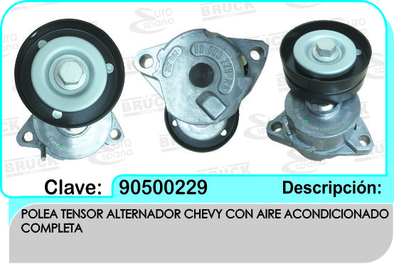 POLEA TENSORA ALTERNADOR CV CHEVY CORSA
