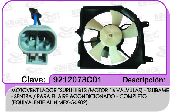 MOTOVENTILADOR NS TIII C/CLIMA  = 21487-79Y00