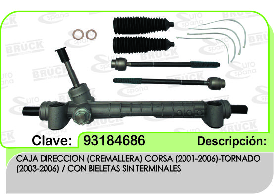CAJA DIRECCION CV CORSA STD