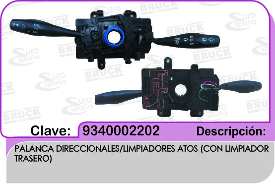 PALANCA DIRECCIONALES Y LIMPIADORES DG ATOS