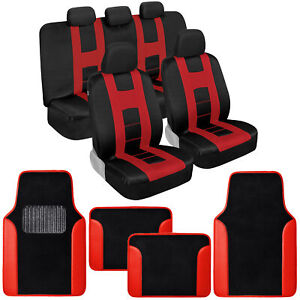 CUBRE ASIENTOS FD SUPER DUTY ROJO