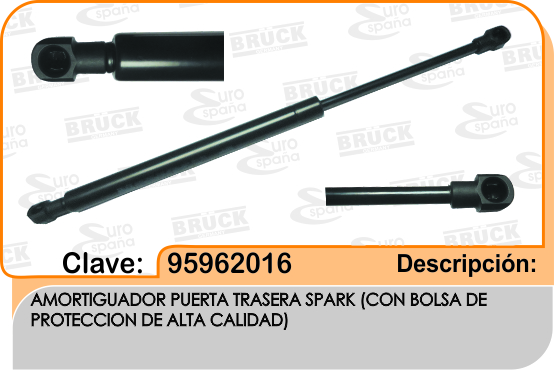 AMORTIGUADOR CAJUELA CV SPARK