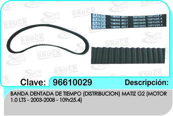 BANDA TIEMPO CV MATIZ 03-08