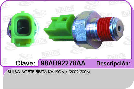 BULBO ACEITE FD FIESTA KA IKON 02-06