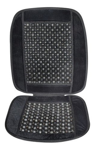 RESPALDO ASIENTO BOLITA NEGRO