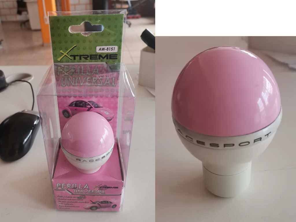 PERILLA PALANCA UNIVERSAL ROSA
