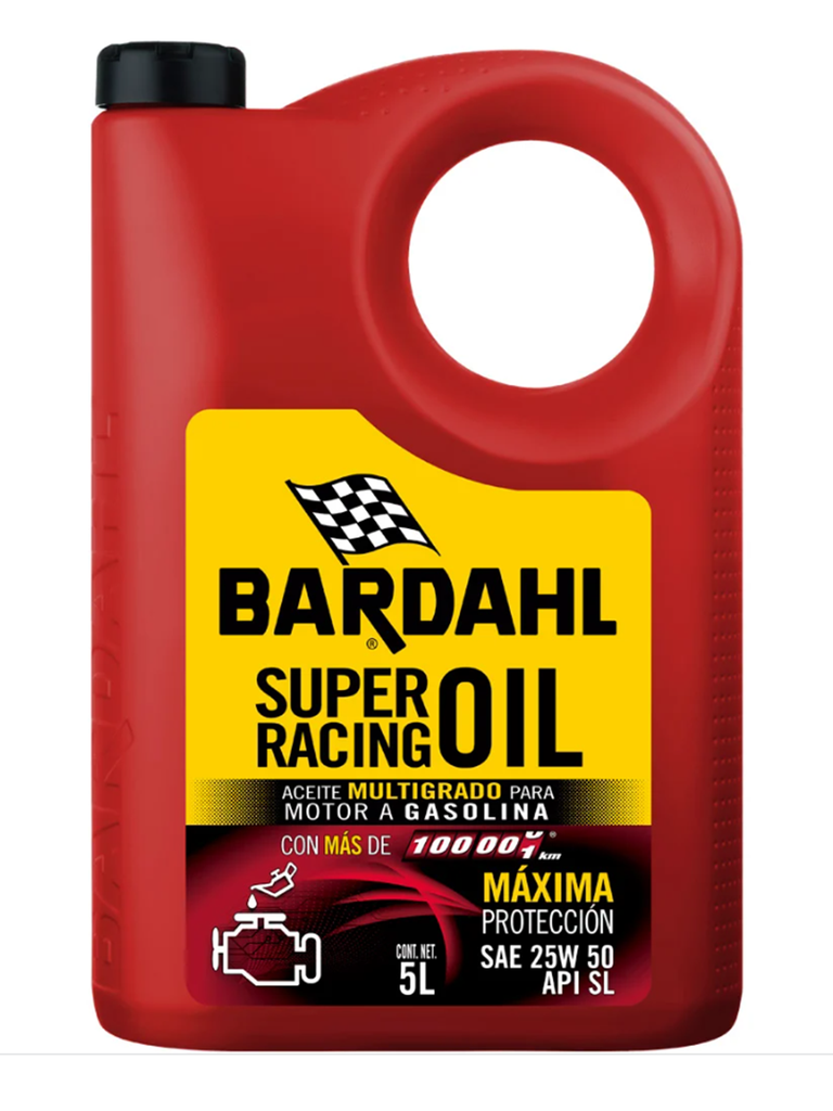 ACEITE MOTOR GASOLINA MULTIGRADO 25W50 5LTS