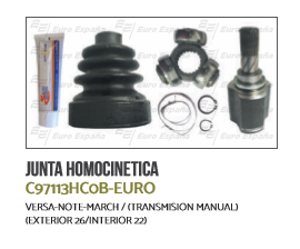 JUNTA HOMOCINETICA NS VERSA MARCH L/C