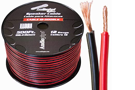 CABLE ELECTRICO BOCINA ROJO/NEGRO