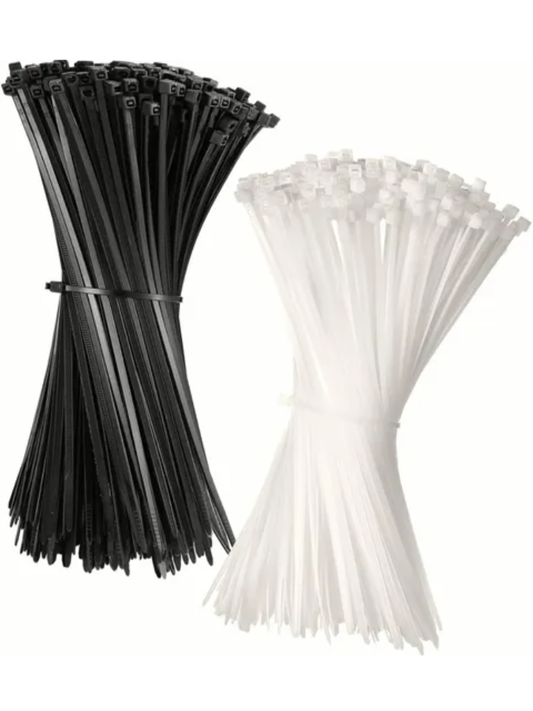 CINCHOS GRANDES NEGRO/BLANCO UNIVERSAL
