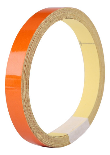 CINTA REFLEJANTE 1CM NARANJA LISA
