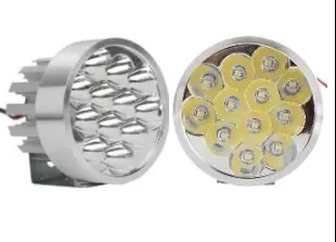 FARO LED 12 BLANCO 12W 1200 LUMEN  CUERPO DE ALUMINIO 12V JUEG
