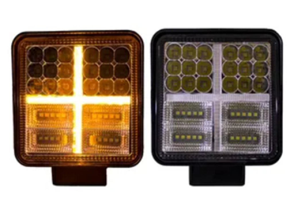 FARO HIPERLEDS CUADRADO AMBAR
