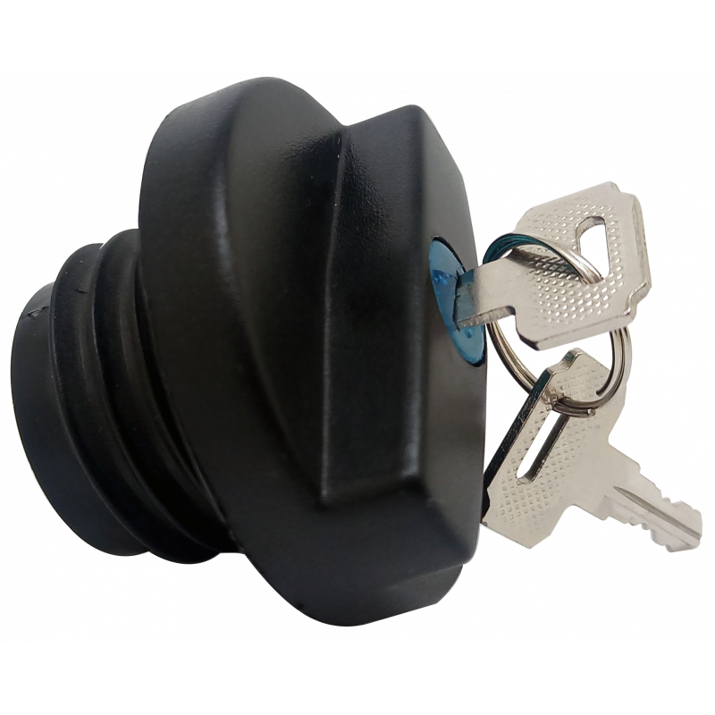 TAPON GASOLINA UNIVERSAL C/LLAVE NEGRO