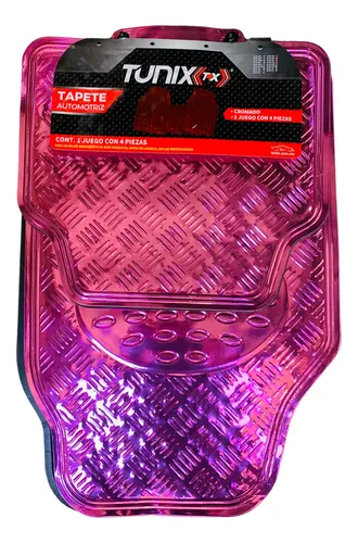 TAPETE METALIZADO 4PZ ROSA
